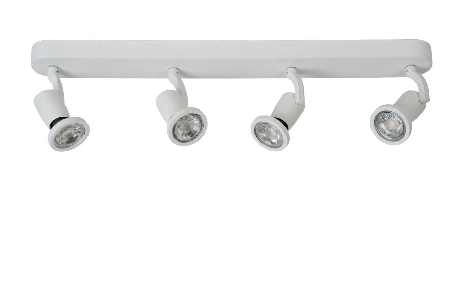 Lucide JASTER-LED - Foco de techo - LED - GU10 - 4x5W 2700K - Blanco - apagado